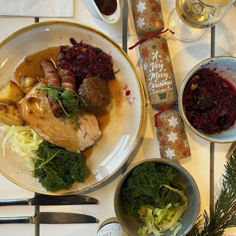 Turkey lunch and cracker