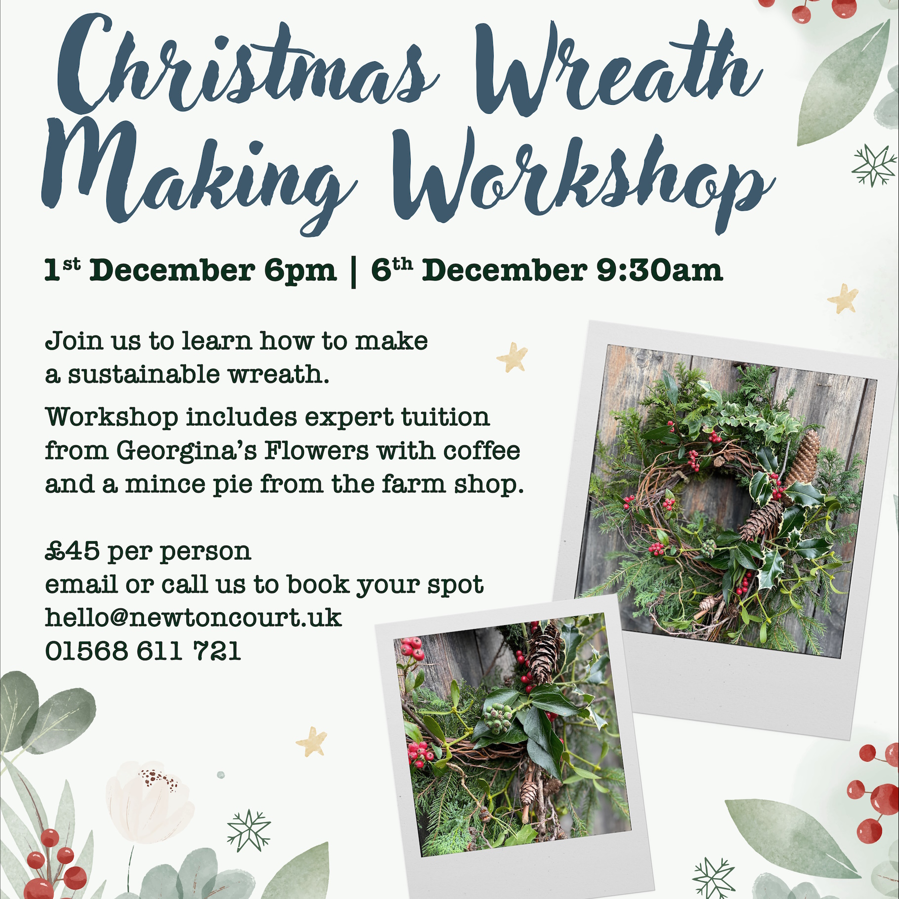 Wreath making