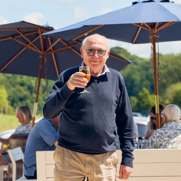 Cheers to newton court cider (1)
