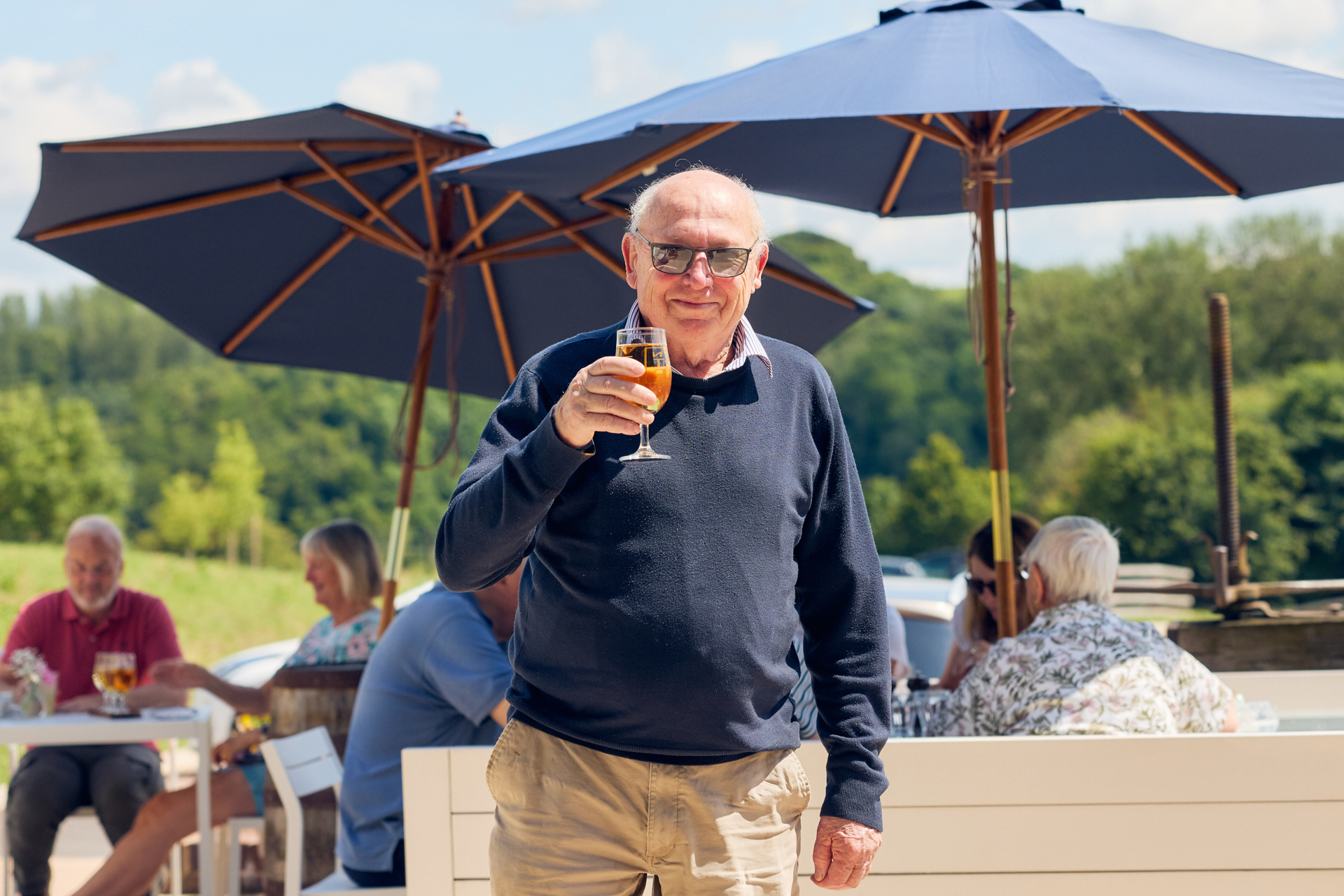 Cheers to newton court cider (1)